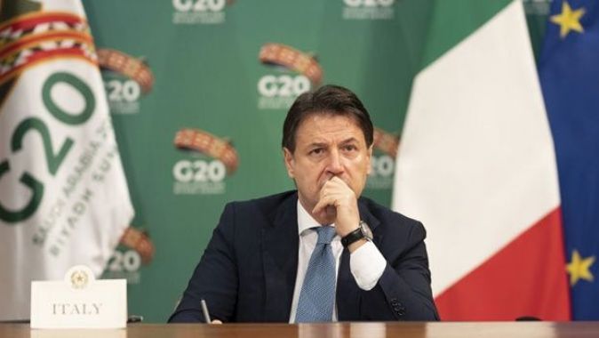 İtalya Başbakanı Conte, G20 Liderler Zirvesi’ne video mesaj gönderdi