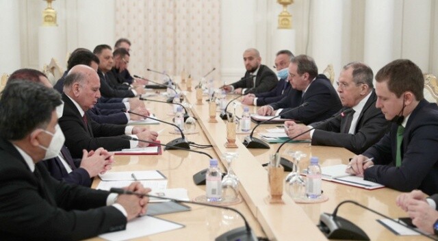 Rusya Dışişleri Bakanı Lavrov, Irak Dışişleri Bakanı Hüseyin ile görüştü