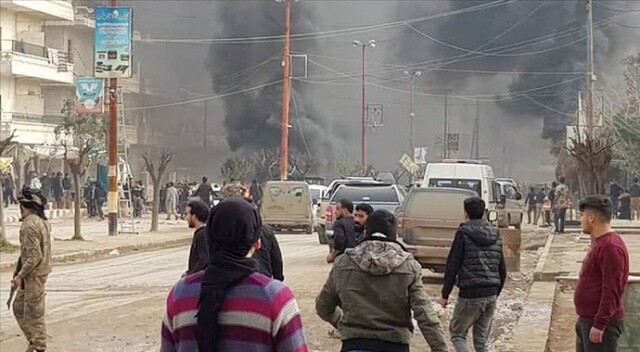 Afrin&#039;de patlama: 1 ölü, 6 yaralı