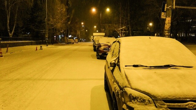 Ardahan&#039;da kar yağışı etkili oldu