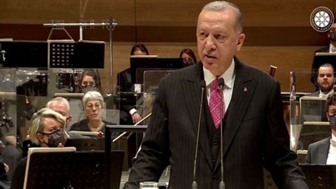 Cumhurbaşkanı Erdoğan: Türkiye kültür ve sanatta prangalarından kurtulmuştur
