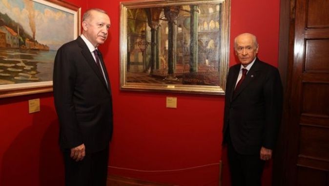 Cumhurbaşkanı Erdoğan, Resim ve Heykel Müzesi&#039;nin açılışında konuştu
