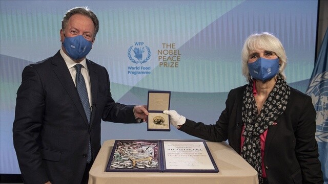 Dünya Gıda Programı Nobel Barış Ödülü&#039;ne layık görüldü