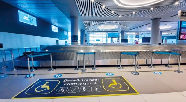 İstanbul Havalimanı erişilebilir hizmetlerle yolculuğu kolaylaştırıyor