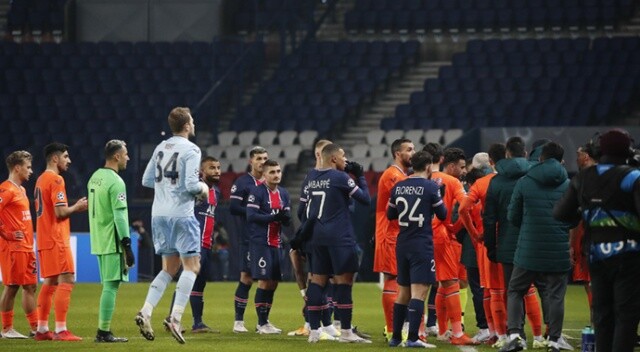 PSG-Başakşehir maçında ırkçı hakem rezaletine tepkiler yağıyor