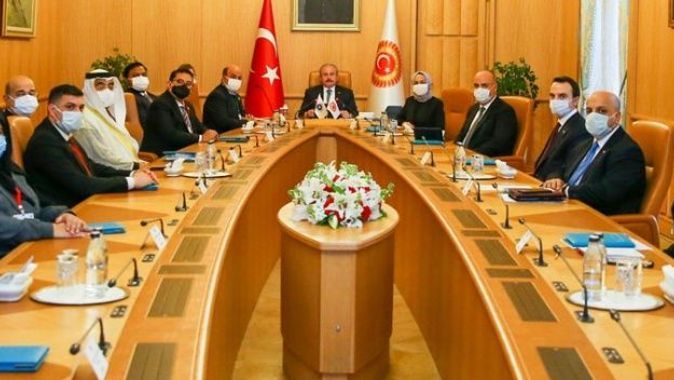 TBMM Başkanı Mustafa Şentop, APA Başkanlık divanı üyelerini kabul etti