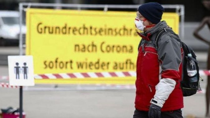 Almanya&#039;da son 24 saatte koronavirüsten 399 ölüm