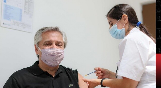Arjantin Devlet Başkanı Fernandez’e Sputnik V aşısı yapıldı
