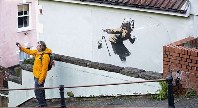 Banksy resim yaptı, evin fiyatı 300.000’den 5 milyon sterline fırladı