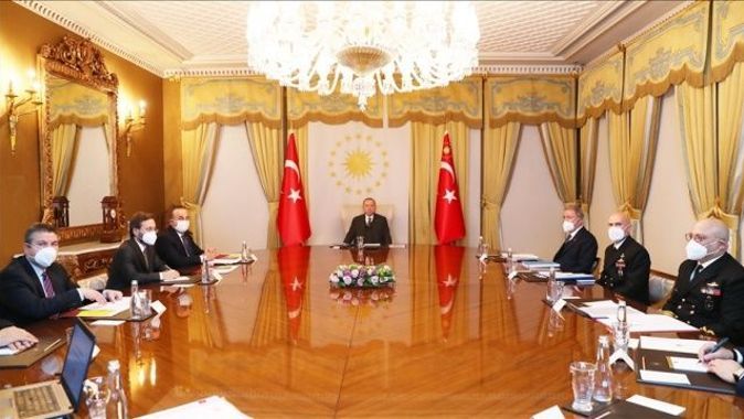Cumhurbaşkanı Erdoğan, Dış Politika Değerlendirme Toplantısı&#039;na başkanlık etti