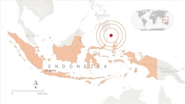 Endonezya&#039;da 7,1 büyüklüğünde deprem