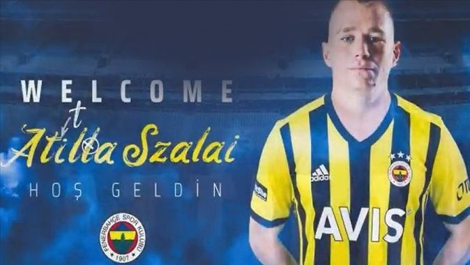 Fenerbahçe: Macar futbolcu Attila Szalai ile 4,5 yıllık sözleşme imzalandı