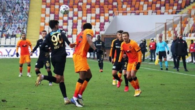 Galatasaray deplasmanda Malatyaspor&#039;u 1-0 mağlup etti