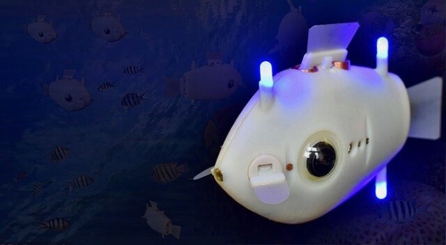 Harvard Üniversitesi uzmanları robot balık geliştirdi