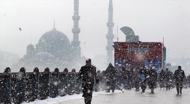 İstanbul’da 4 gün kar yağışı etkili olacak