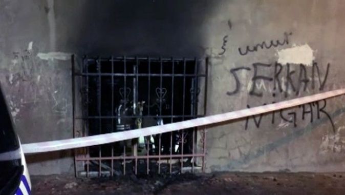 İstanbul&#039;da yangın: İki çocuk can verdi