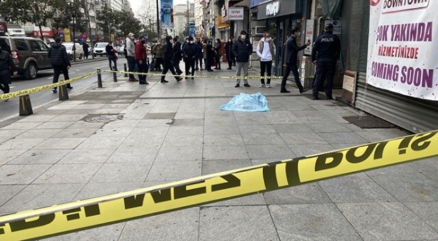 İstanbul&#039;un göbeğinde korkunç ölüm!