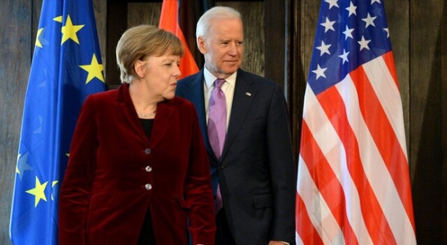 Joe Biden ve Angela Merkel telefonda görüştü