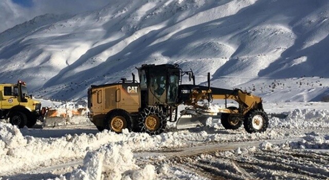 Kar nedeniyle 441 köy yolu ulaşıma kapandı