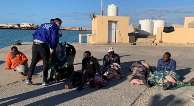 Libya açıklarında düzensiz göçmenleri taşıyan tekne battı: 43 ölü