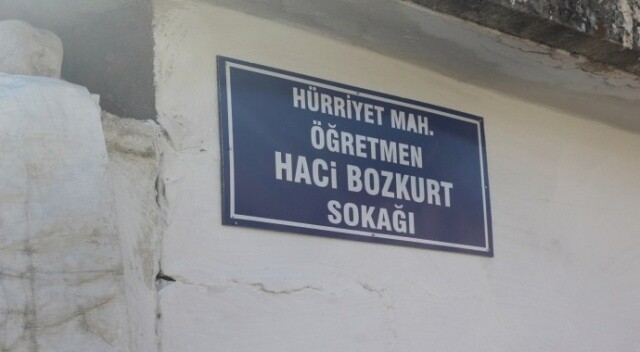 Merhum Gazeteci Bozkurt’un adı sokağa verildi
