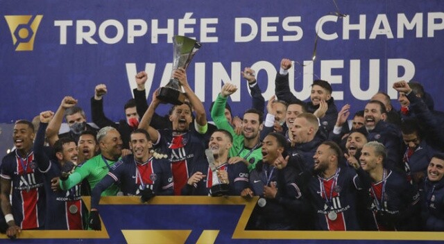 PSG, Marsilya&#039;yı yenerek Fransa Süper Kupası&#039;nı kazandı