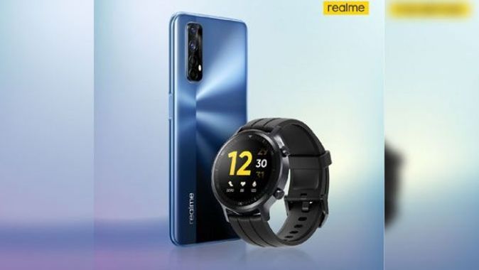 Realme 7 alana  Watch S hediye