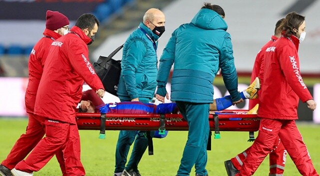 Trabzonspor&#039;a kötü haber: Abdülkadir Ömür’ün ayağı kırıldı