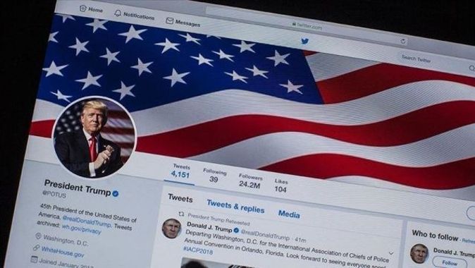 Trump ve destekçilerinin sosyal medya hesaplarına seçim sürecinde yoğun markaj