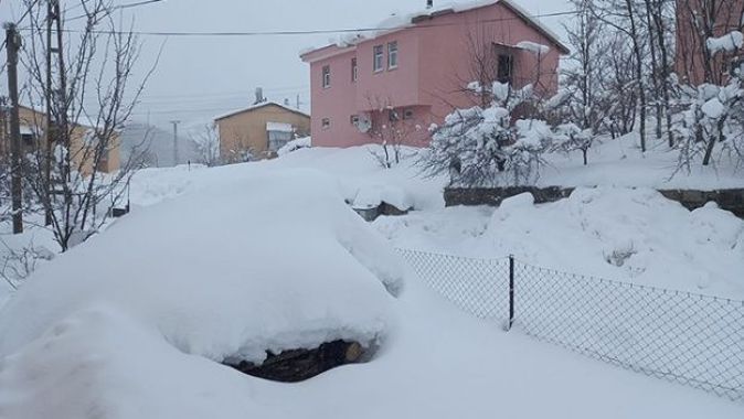 Tunceli’de yoğun kar yağışı, 250 köy yolunu ulaşıma kapattı
