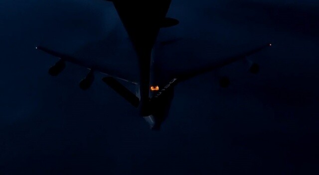 MSB: Bir NATO uçağına ilk kez gece görevinde havadan yakıt ikmali yapıldı