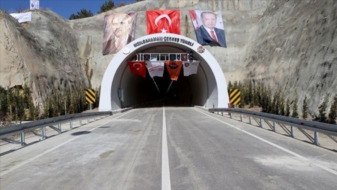 &#039;Kızılcahamam-Çerkeş Tüneli&#039; açıldı