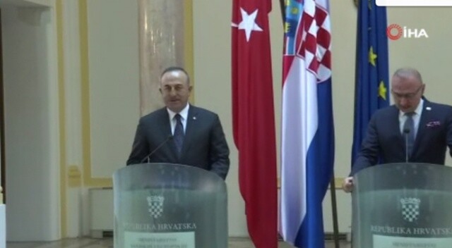 Bakan Çavuşoğlu’ndan Hırvatistan’a dostluk mesajı