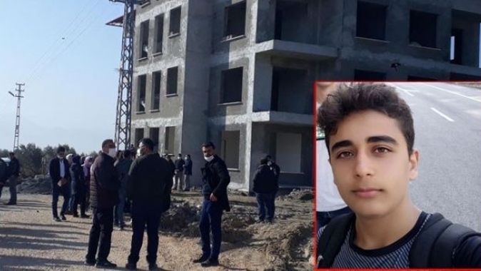 Hatay’da 16 yaşındaki çocuk inşaatta ölü bulundu