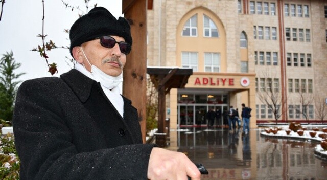 Muhsin Yazıcıoğlu davalarının görme engelli vefakar takipçisi 38 duruşmanın hiçbirini kaçırmadı