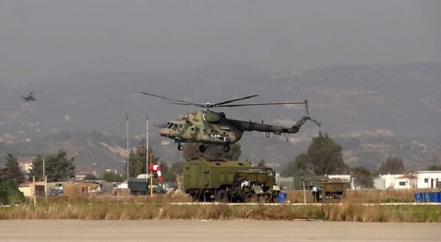 Rus savaş helikopteri Türkiye sınırında düştü