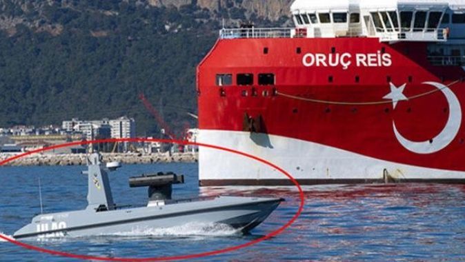 Türkiye&#039;nin ilk silahlı deniz aracı ULAQ suya indirildi