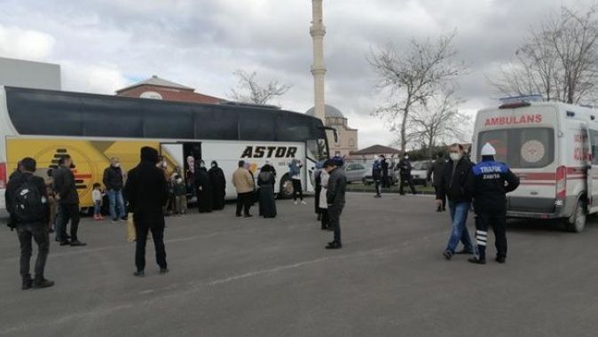 Aksaray’da yolcu otobüsünde korona alarmı