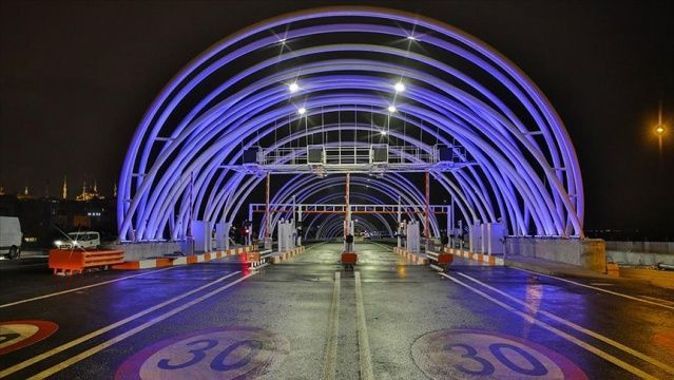 Avrasya Tüneli&#039;ni 4 yılda 4,1 milyon sürücü kullandı