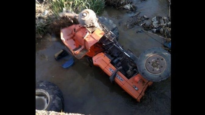 Dereye uçan traktörün 17 yaşındaki sürücüsü hayatını kaybetti