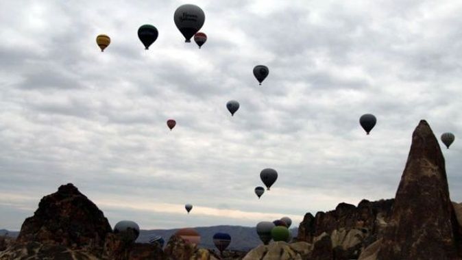 Kapadokya’da balon turları 6 gündür yapılamıyor