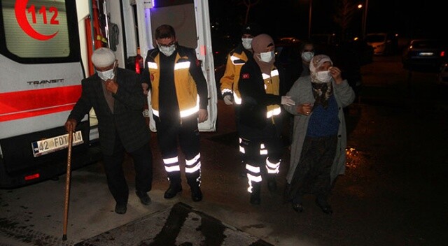 Konya&#039;da düdüklü tencere patladı, yaşlı çift yaralandı