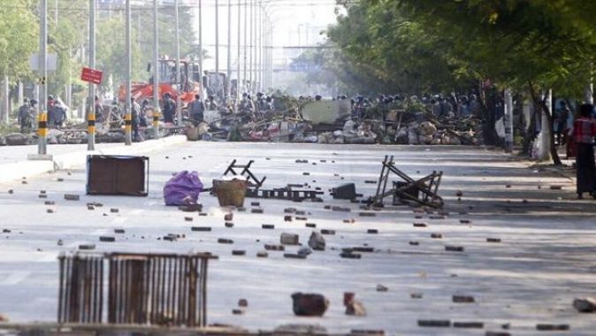 Myanmar&#039;da darbe karşıtı gösterilerde ölü sayısı 521&#039;e yükseldi