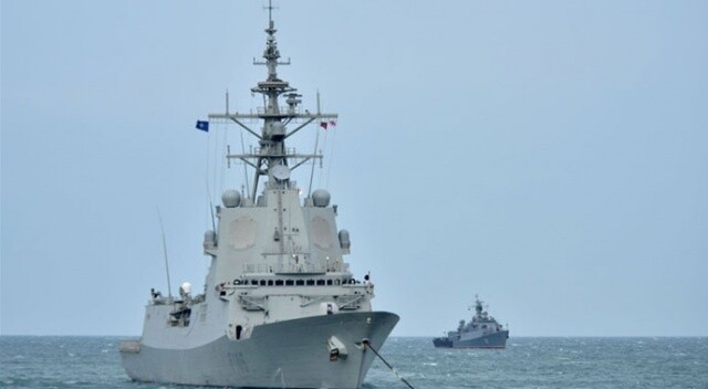 NATO savaş gemileri ortak tatbikat için Gürcistan&#039;da
