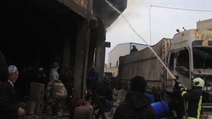 Suriye&#039;nin kuzeyindeki Bab&#039;da bombalı terör saldırısı: 1 ölü, 2 yaralı