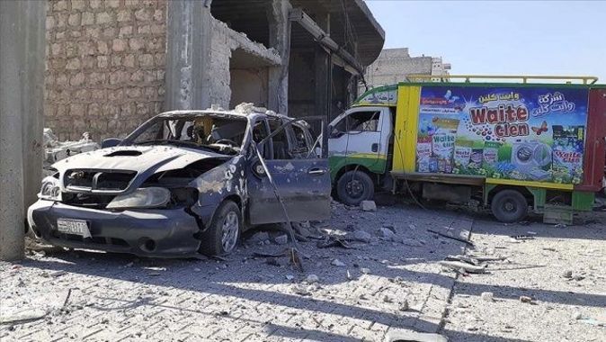 Terör örgütü YPG/PKK, Bab&#039;daki sivillere saldırdı: 1 yaralı