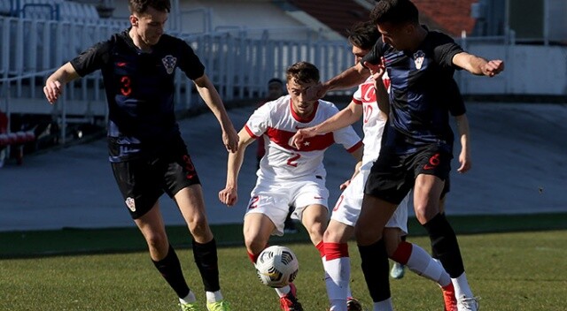 Ümit Milli Takım, Hırvatistan&#039;a 4-1 yenildi