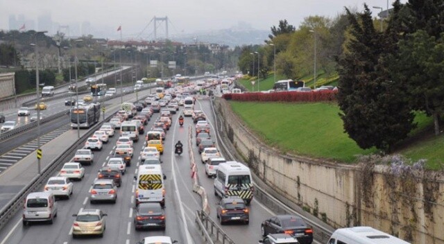 58 saatlik kısıtlama sonrası İstanbul’da trafik yoğunluğu