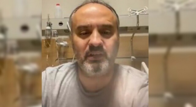Alinur Aktaş, hastaneden video paylaştı