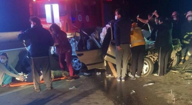 Antalya&#039;da trafik kazası: 2 ölü, 2 ağır yaralı